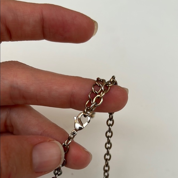 Turquoise acrylic Beaded Necklace - Picture 4 of 4